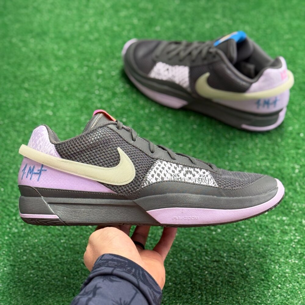 Nike Ja 1 Personal Touch Mens Basketball Shoes Purple FQ4796-001 VNDS Sz 13